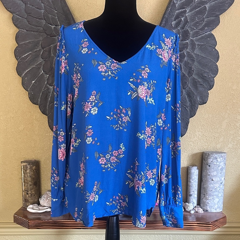 Loft Floral blouse